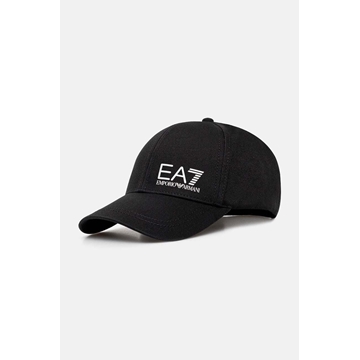 Gorra EA7 Emporio Armani Black & Silver 7X000005 AF11989 MC032 - Imagen 1