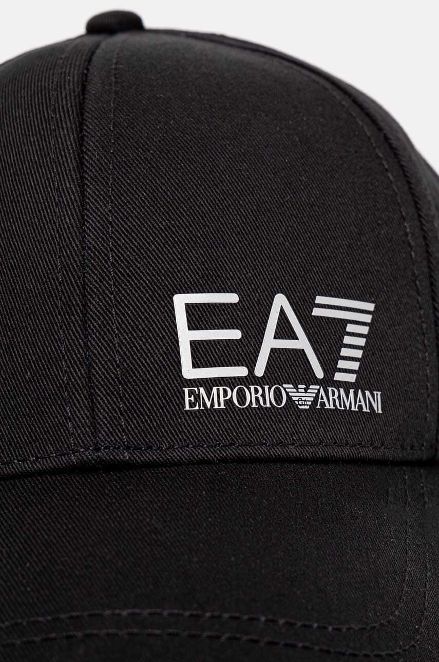 Gorra EA7 Emporio Armani Black & Silver 7X000005 AF11989 MC032 - Imagen 2