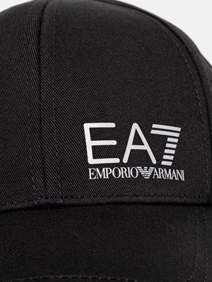 Gorra EA7 Emporio Armani Black & Silver 7X000005 AF11989 MC032 - Imagen 2