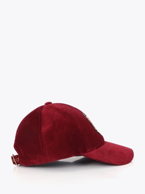 Gorra en terciopelo Lola Casademunt LF2607017 - Imagen 2