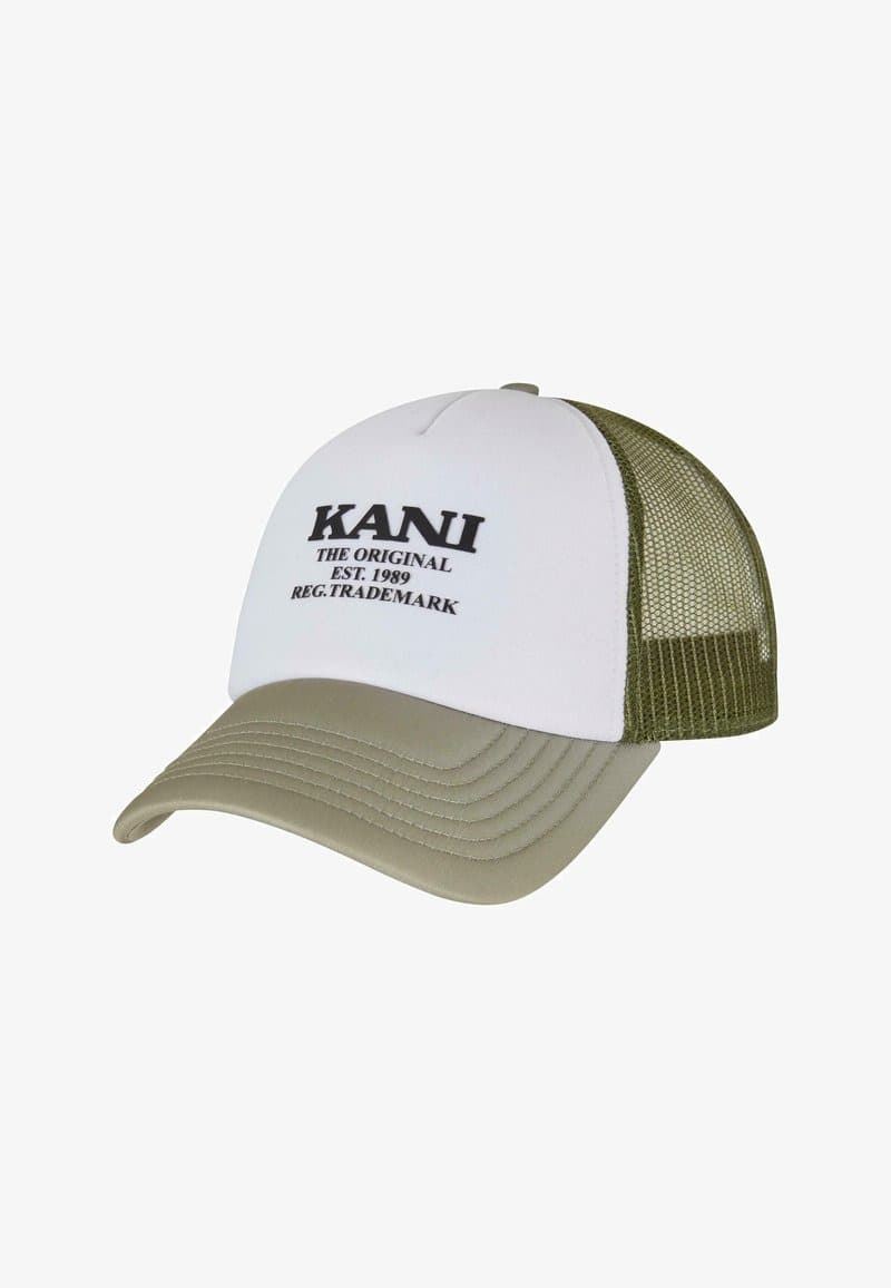 Gorra Karl Kani 7002926 KA241-014-1 Retro OS Logo Trucker Cap green - Imagen 1