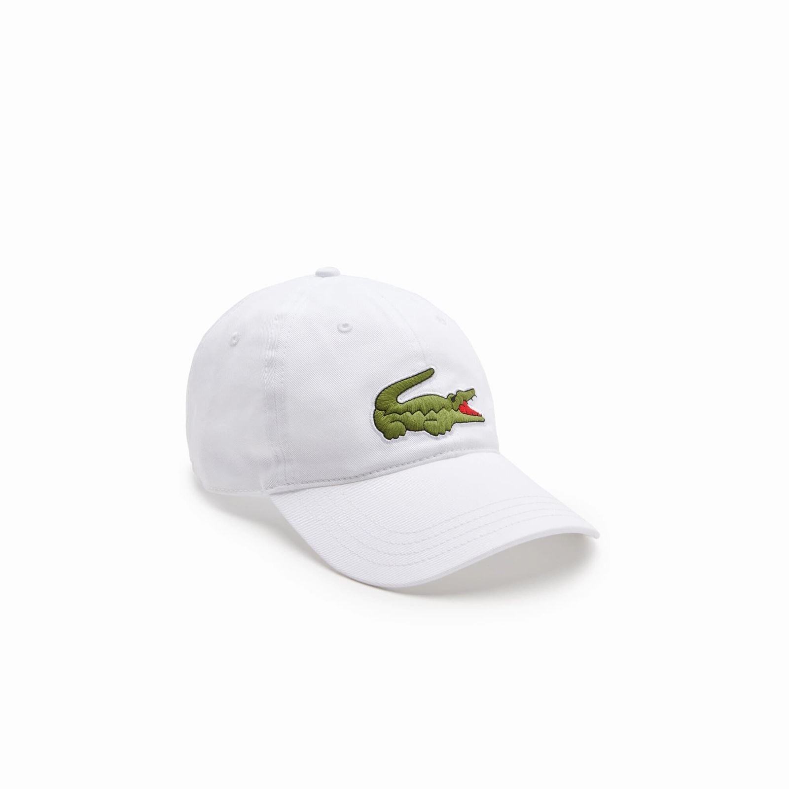 Gorra Lacoste RK9871 001 blanco - Imagen 1