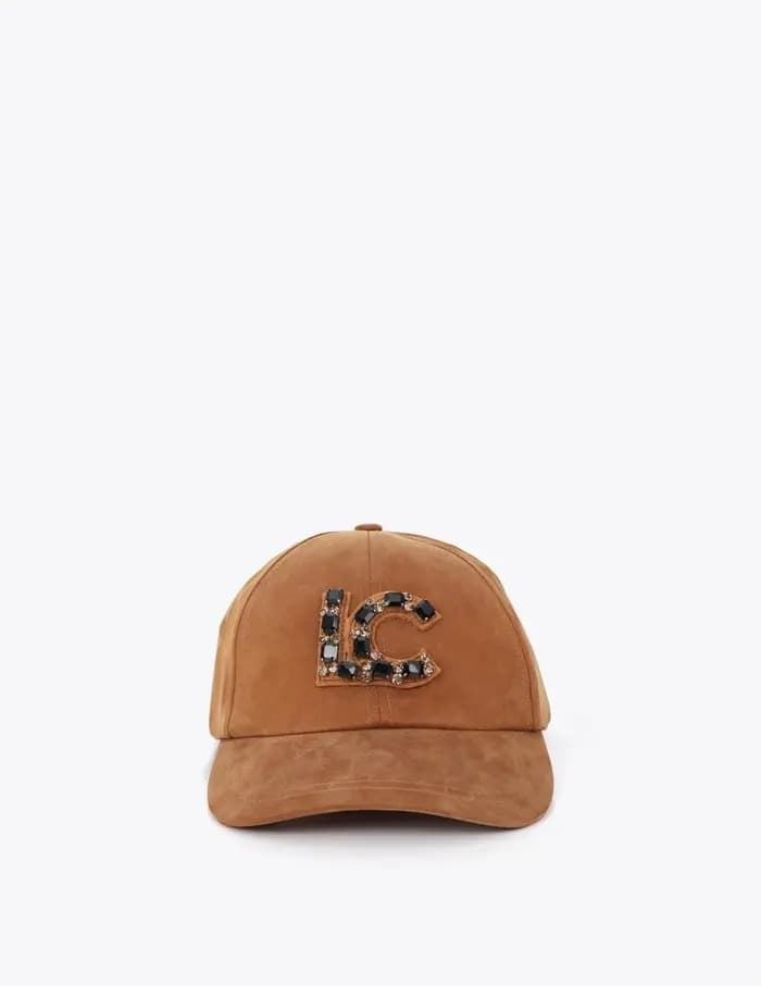 Gorra Lola Casademunt con LC Cristales Marrón LF2607018 057 - Imagen 1