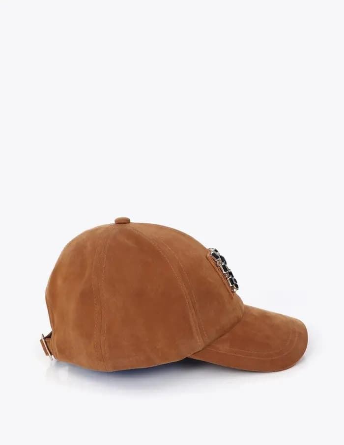 Gorra Lola Casademunt con LC Cristales Marrón LF2607018 057 - Imagen 2