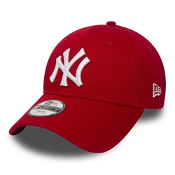 Gorra NEW ERA 10531938 League Basic Neyyan Scarlet/white - Imagen 1