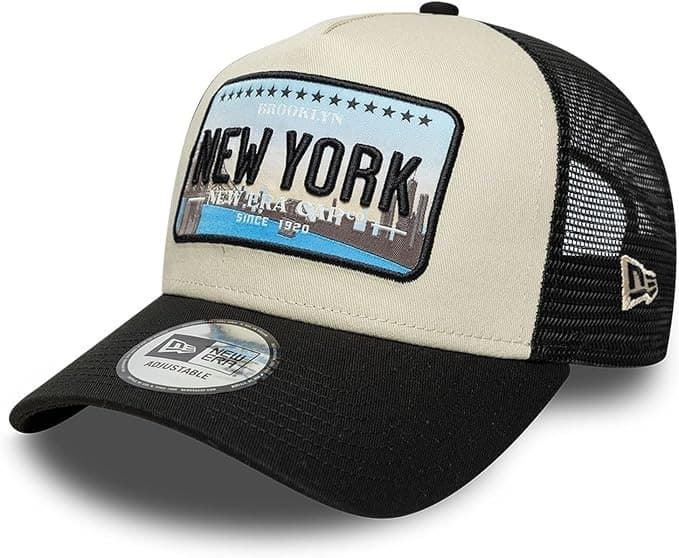 Gorra New Era 60915918 NE Licence Plate Trucker NewEra Black - Imagen 1