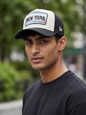 Gorra New Era 60915918 NE Licence Plate Trucker NewEra Black - Imagen 2
