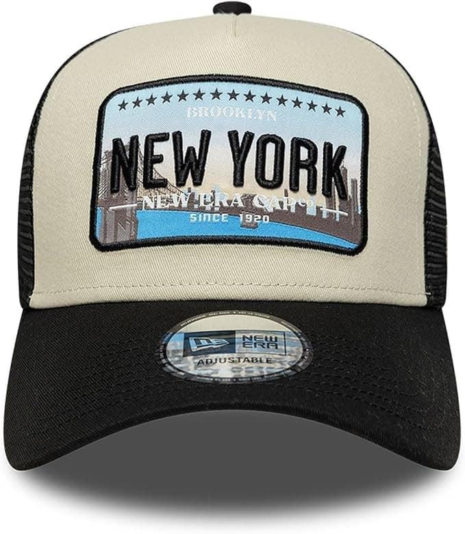 Gorra New Era 60915918 NE Licence Plate Trucker NewEra Black - Imagen 3