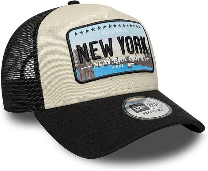 Gorra New Era 60915918 NE Licence Plate Trucker NewEra Black - Imagen 4