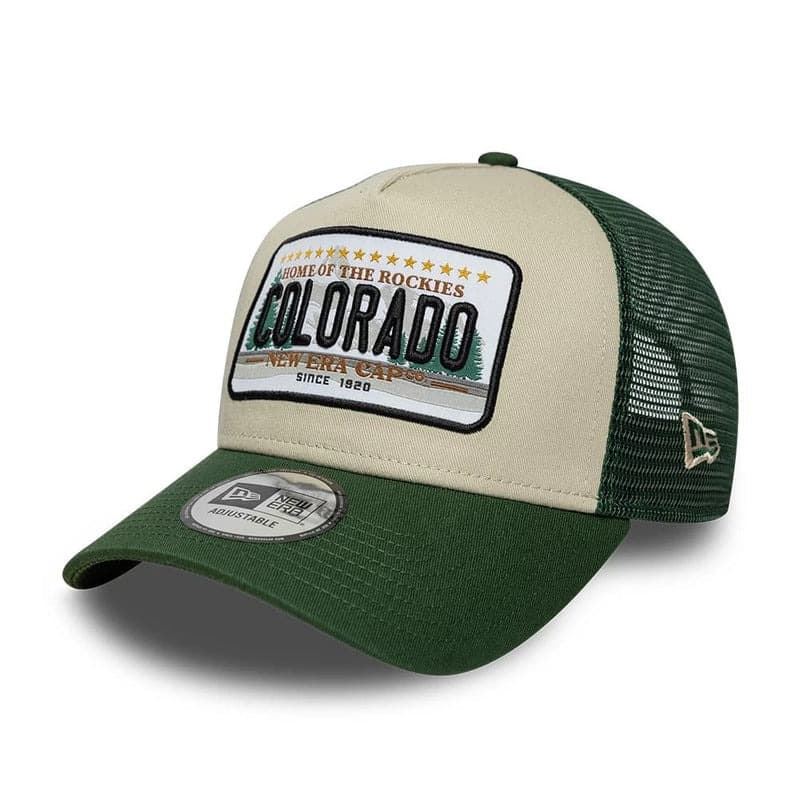 Gorra NEW ERA 60915919 Ne Licence Plate Trucker Cigstn - Imagen 1