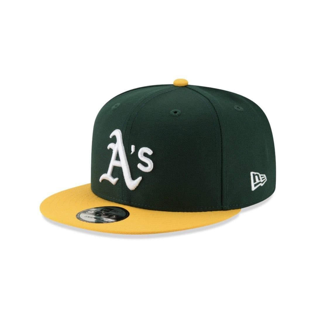 Gorra NEW ERA 60954821 MLB Basic Snap 950 OAKATH verde - Imagen 1
