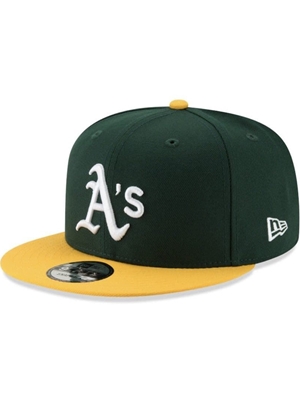 Gorra NEW ERA 60954821 MLB Basic Snap 950 OAKATH verde - Imagen 1