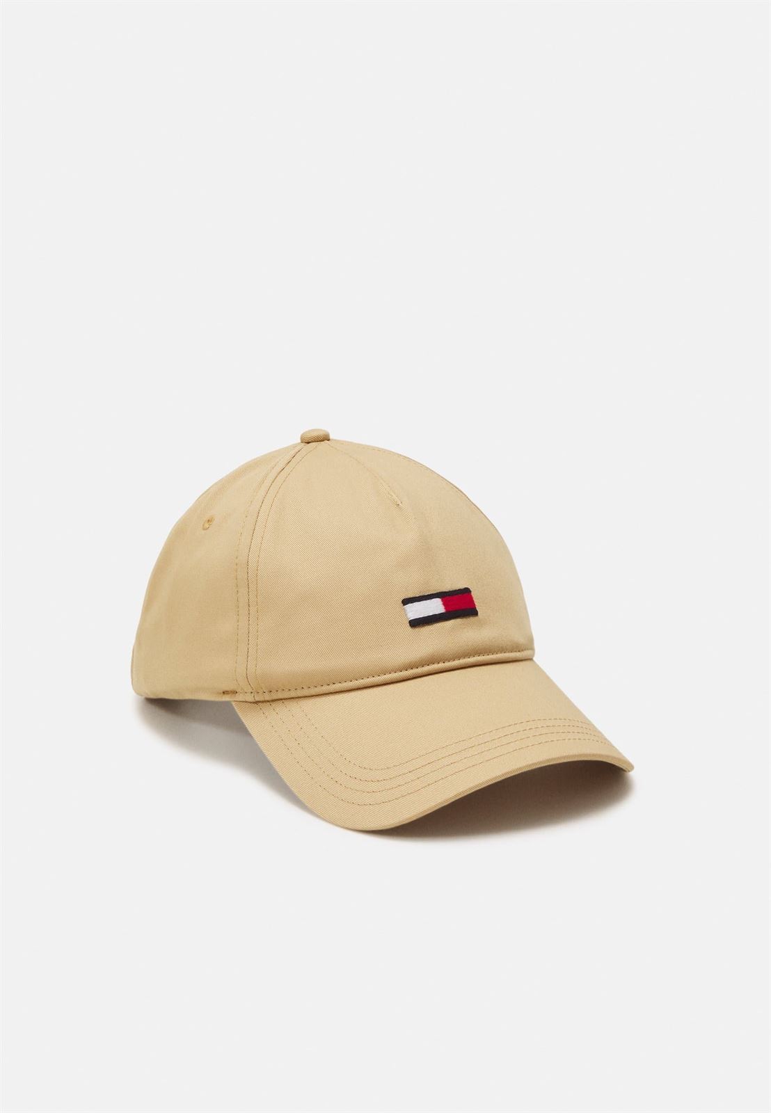 Gorra Tommy Jeans AM0AM11692 AB0 Elongated flag tawny sand - Imagen 1