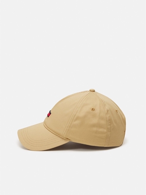 Gorra Tommy Jeans AM0AM11692 AB0 Elongated flag tawny sand - Imagen 2