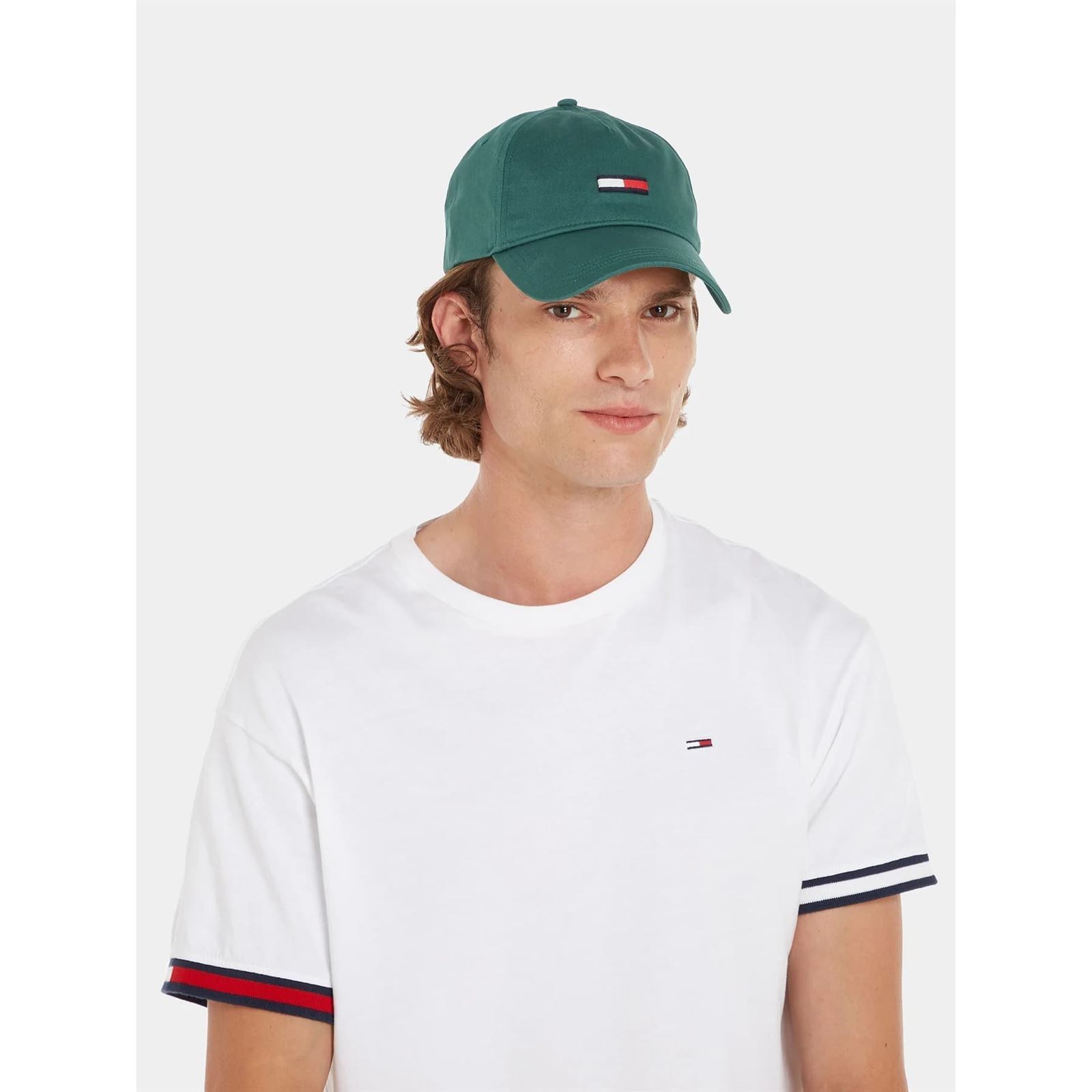 Gorra Tommy Jeans AM0AM11692 MBF  tahoe forest - Imagen 3