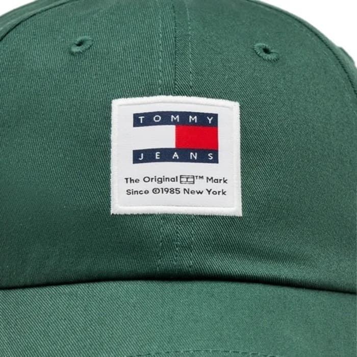 Gorra Tommy Jeans AM0AM12016 MBF tahoe forest - Imagen 3