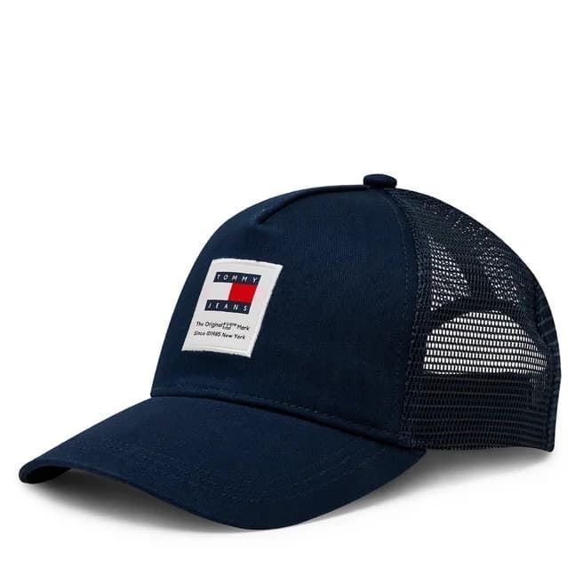 Gorra Tommy Jeans AM0AM12017 C1G dark night navy - Imagen 1