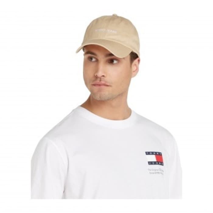 Gorra Tommy Jeans AM0AM12024 AB0 tawny sand - Imagen 2