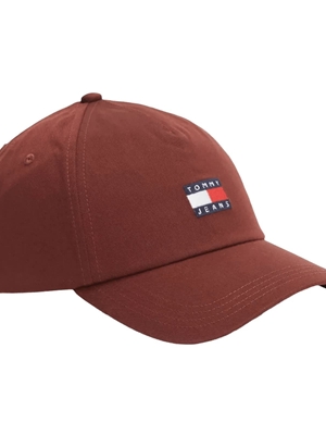 Gorra TOMMY JEANS AM0AM12933 GTB Dark Velvety Brown - Imagen 1