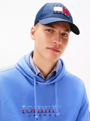 Gorra TOMMY JEANS AM0AM13851 C1G Archive Cap Dark night Navy - Imagen 1