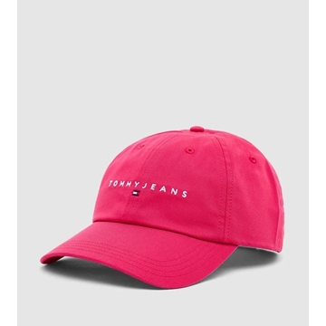 Gorra Tommy Jeans AW0AW16868  XI5  vintage Cerise - Imagen 1