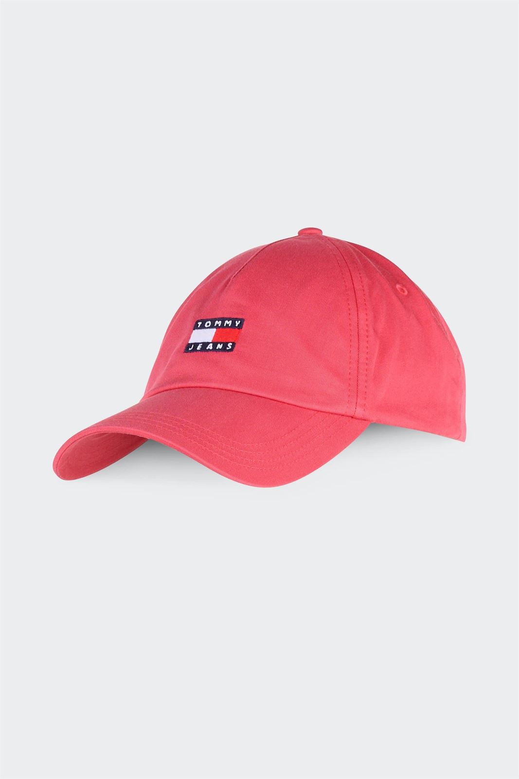 Gorra Tommy Jeans AW0AW16991 XI5 vintage cerise - Imagen 1