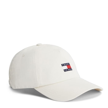 Gorra Tommy Jeans Heritage Core Ivory AW0AW16991 YBI - Imagen 1