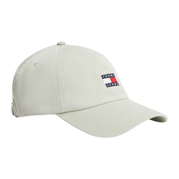 Gorra Tommy Jeans Heritage Core Misty Sage AW0AW16991 M1C - Imagen 1