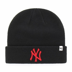 Gorro 47 B-RKN17ACE-BKC negro/rojo - Imagen 1