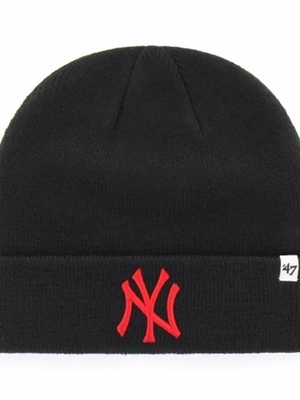 Gorro 47 B-RKN17ACE-BKC negro/rojo - Imagen 1
