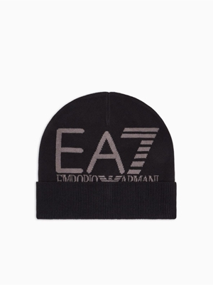 Gorro EA7 Emporio Armani Black & Volcanic Glass 7X000006 AF11994 MC041 - Imagen 1