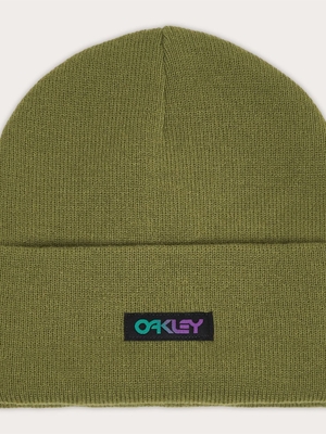 Gorro Oakley B1B Gradient Patch Beanie Army Green F0S900707 7CE - Imagen 1