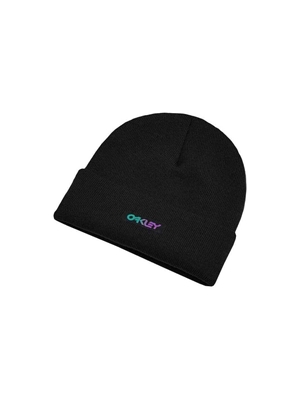 Gorro Oakley B1B Gradient Patch Beanie Blackout F0S900707 02E - Imagen 1