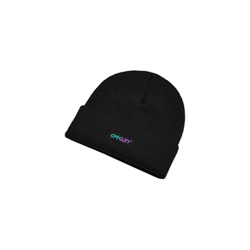 Gorro Oakley B1B Gradient Patch Beanie Blackout F0S900707 02E - Imagen 1