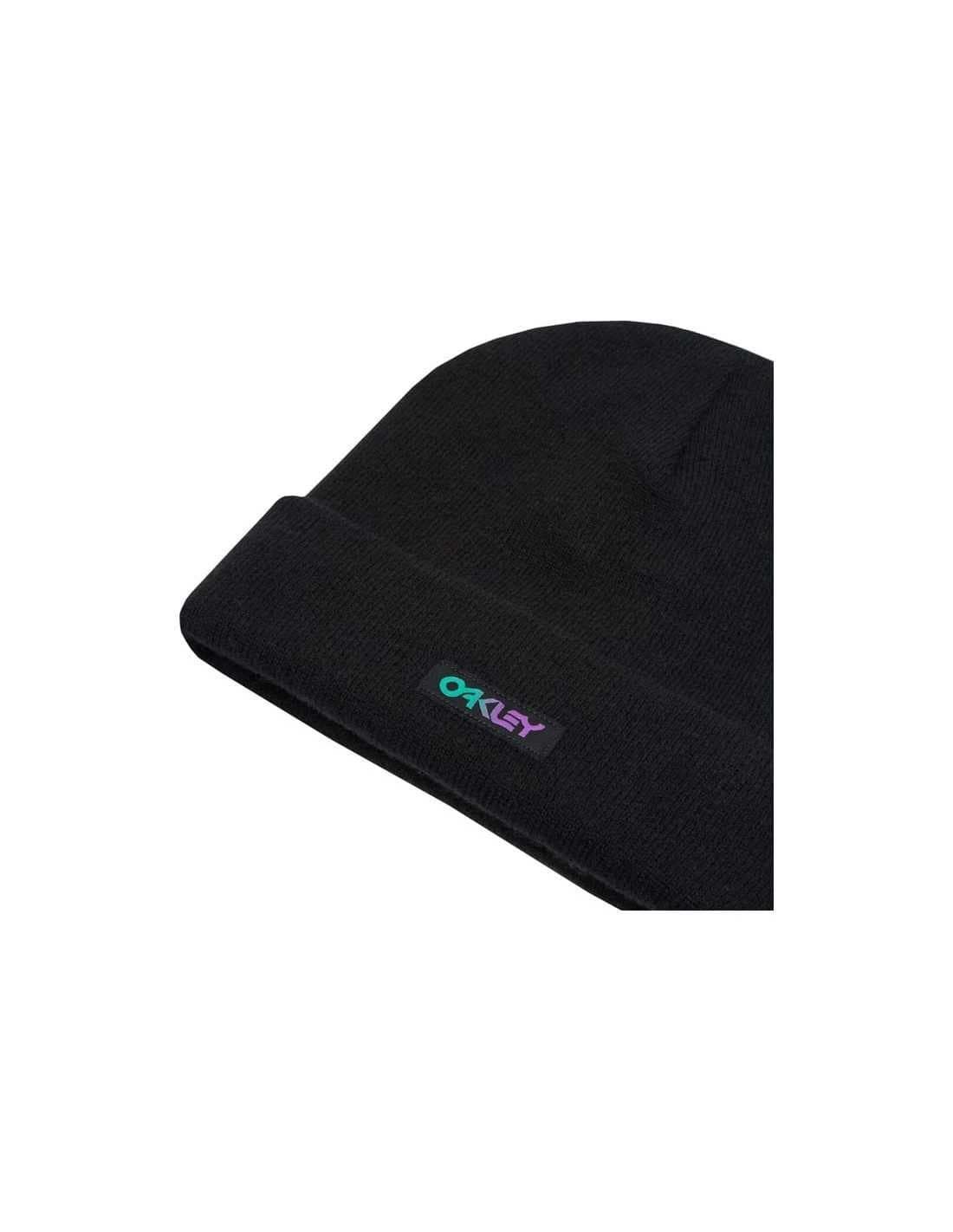 Gorro Oakley B1B Gradient Patch Beanie Blackout F0S900707 02E - Imagen 3
