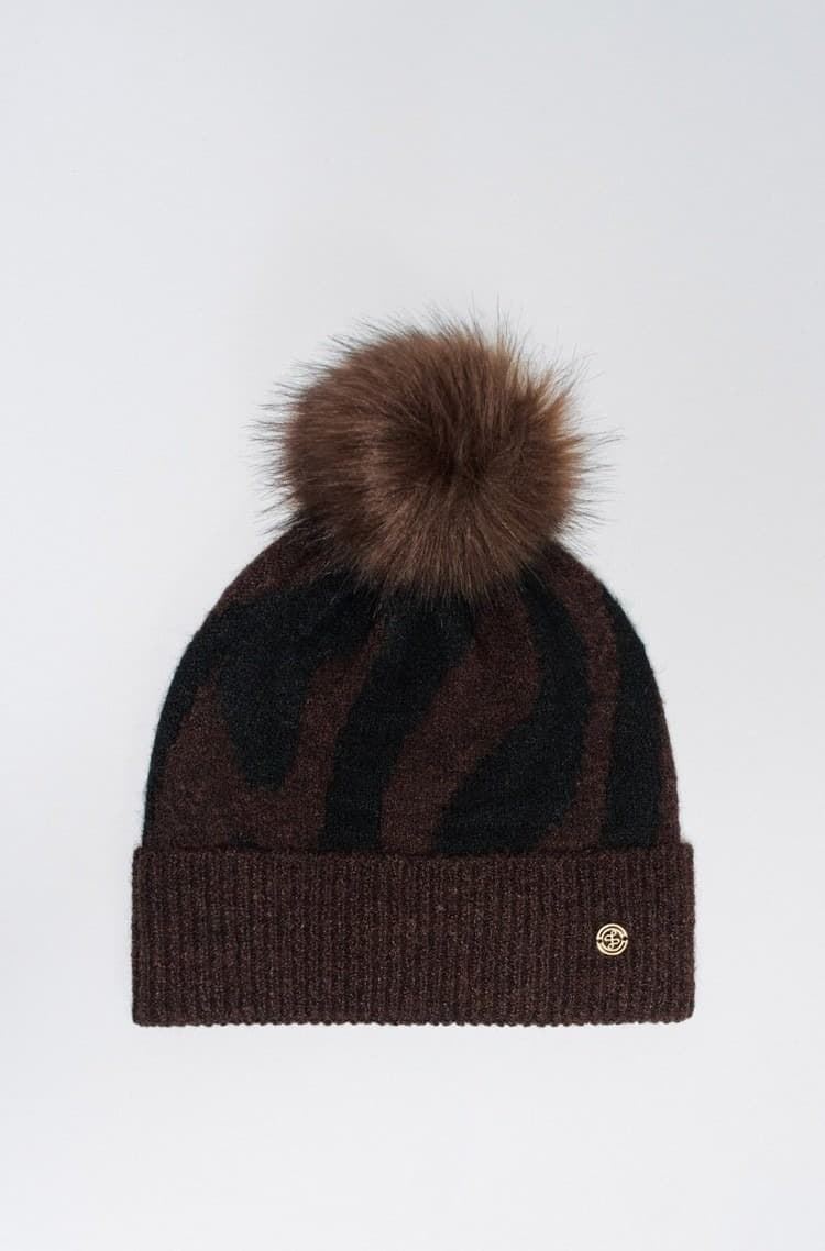 Gorro Salsa Jeans Granate & Black 21010061 920 - Imagen 1