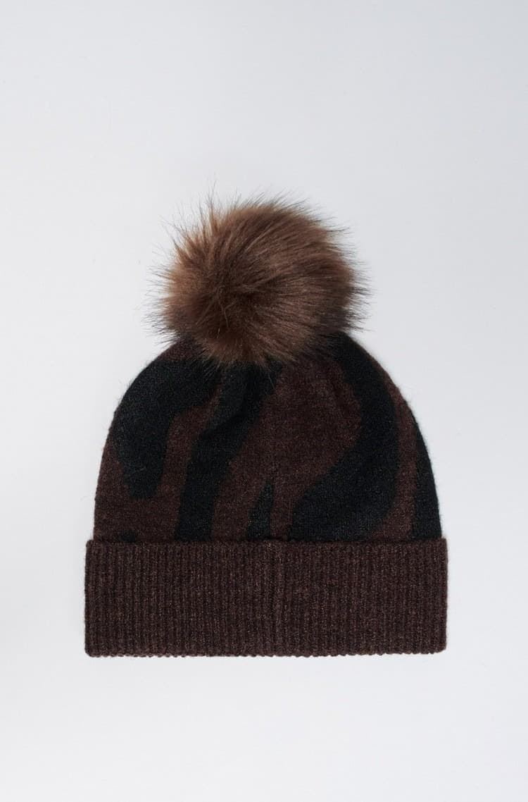 Gorro Salsa Jeans Granate & Black 21010061 920 - Imagen 2