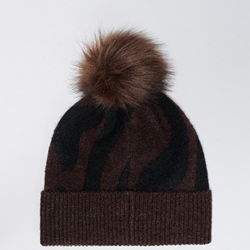 Gorro Salsa Jeans Granate & Black 21010061 920 - Imagen 2