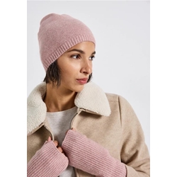 Gorro Street One Pink Fine Knit Set 572831 15902 - Imagen 1