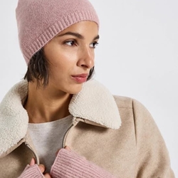 Gorro Street One Pink Fine Knit Set 572831 15902 - Imagen 1