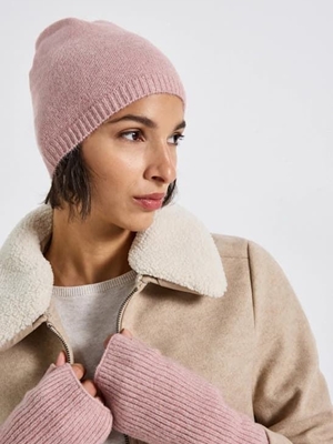 Gorro Street One Pink Fine Knit Set 572831 15902 - Imagen 1