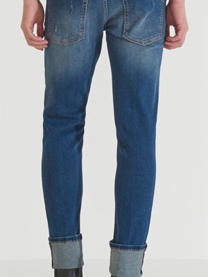 Jeans Antony Morato Paul Super Skinny Fit MMDT00243 FA750485 7010 (Blue Denim) - Imagen 2