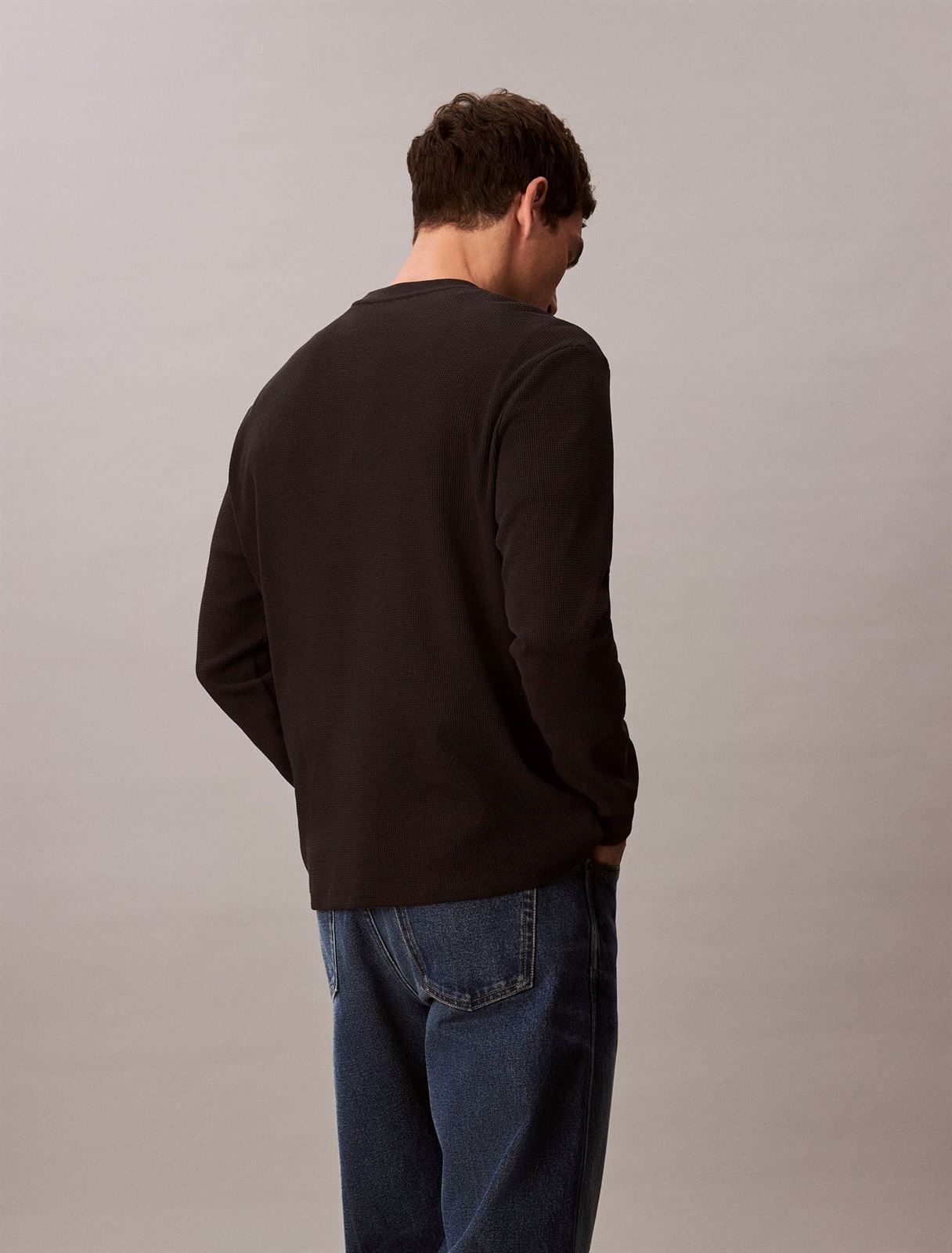 Jersey Calvin Klein Jeans Black LV040EM217 UB1 - Imagen 2