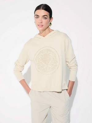 Jersey capucha Lola Casademunt Rosco Piedra LF2611022 - Imagen 1