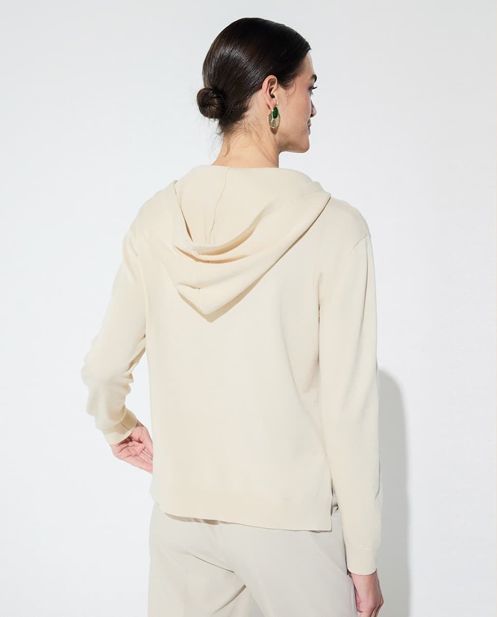 Jersey capucha Lola Casademunt Rosco Piedra LF2611022 - Imagen 3