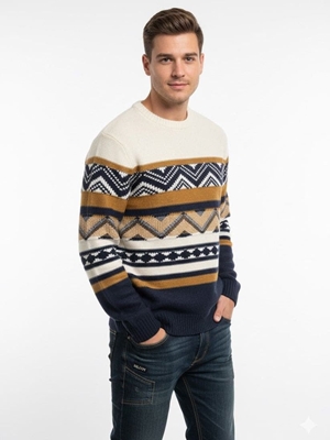 Jersey Indicode White Asparagus InKrabbe 35-883081 - Imagen 2