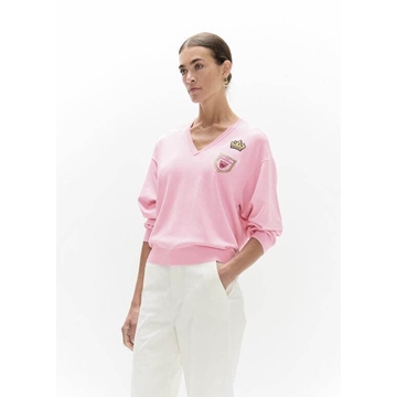 Jersey LOLA CASADEMUNT LF2611026 024 rosa - Imagen 2