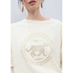 Jersey LOLA CASADEMUNT LS2611030 001 blanco - Imagen 2