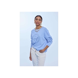 Jersey Lola Casademunt Rosco con Strass Azul LS2611030 - Imagen 2