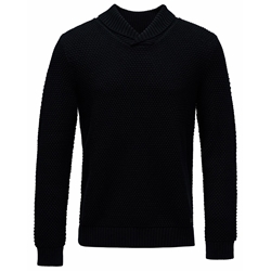 Jersey Negro Salsa Jeans 21010132 000 - Imagen 1